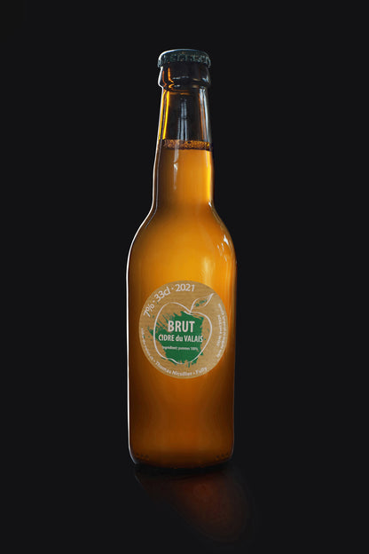 Valais Cidery – Artisan Brut Cider 33cl | 100% Natural, Sulfite-Free