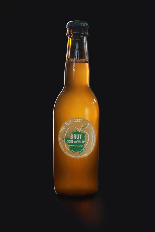 Valais Cidery – Artisan Brut Cider 33cl | 100% Natural, Sulfite-Free